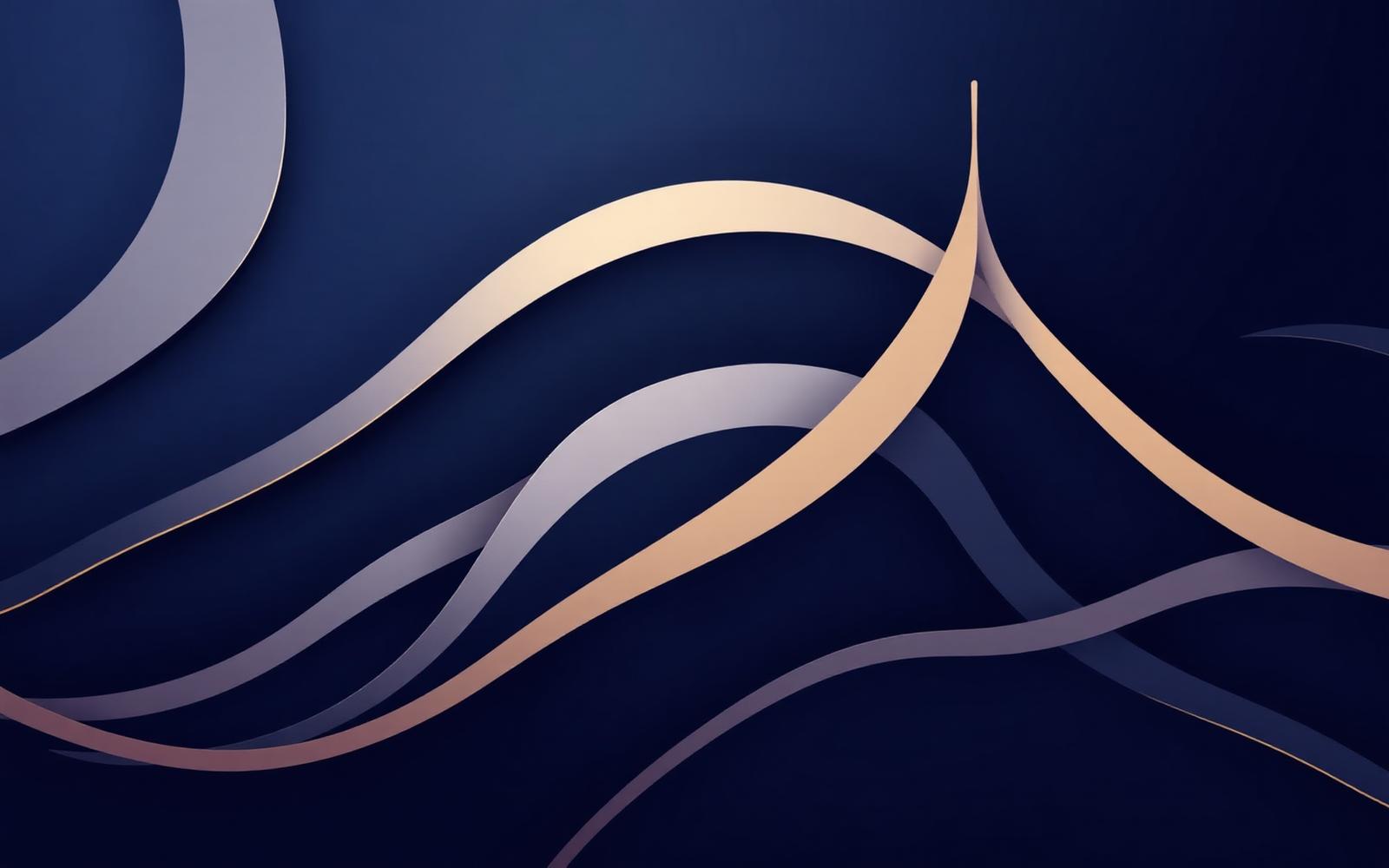 Abstract architectural forms representing transformation and connection